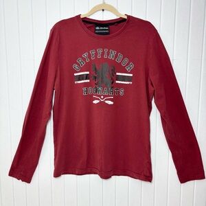 Wizarding World Harry Potter‎ GRYFFINDOR T-Shirt Adult L Red Short Sleeve